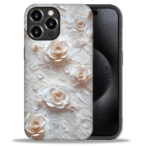 Coque iPhone 16 Pro Max motif dentelle florale, une idée cadeau chic