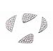 TopDall Steering Wheel Bling Crystal Diamond Accessory Interior Sticker Compatible for Hyundai