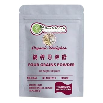 Organic Delights Four Grains Powder, 100 Grams, No Sugar, No Additives