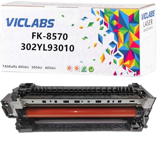 VICLABS FK-8570 302YL93010 fuser Unit Replacement for Kyocera FK-8570 302YL93010 fuser Unit for use in Kyocera TASKalfa 4054ci 5054ci 6054ci 4054 5054 6054 Printers,110V (1- Pack)