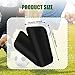 FytStycale 2X Soccer Shin Guards Leg Protection Football Training Guards for Football, Black, M