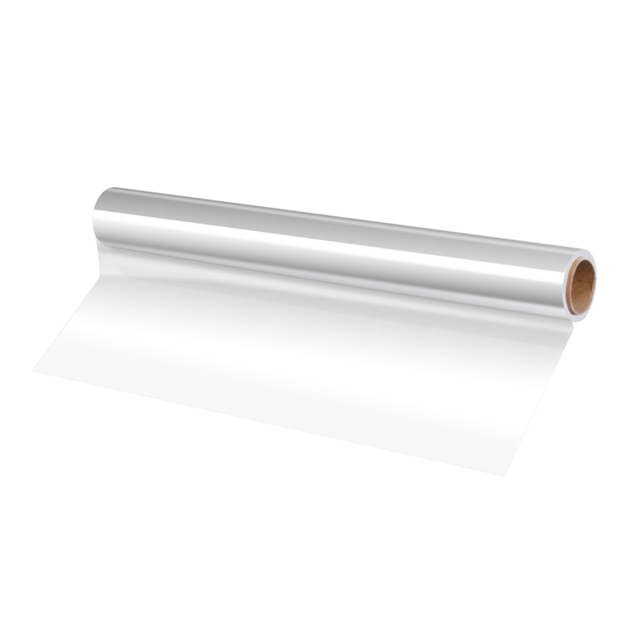 LOLIPPYY Klare Zellophanfolie 50cm X 50m Transparente Geschenkverpackung Reißfeste Blumenkorb Verpackungsrolle für Feierlichkeiten