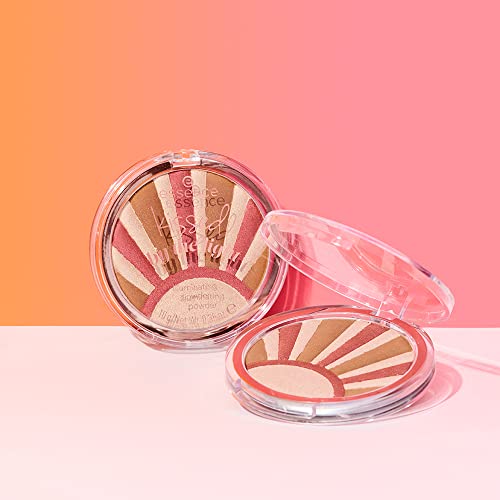 Essence | Kissed By The Light Face Illuminating Powder | 3-In-1 Highlighter, Bronzer, & Blush | Compact Multi-Use Illuminating Powder | Vegan, Cruelty Free, & Gluten Free | Free From Oil-Fragrance-Parabens, Alcohol, & Microplastic Particles (01 | Star Kissed) #TOP7