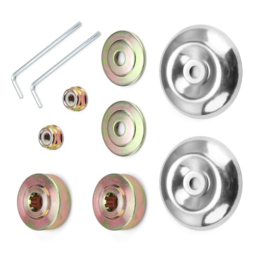 Universelle Kit Fixation écrou Lame Boîte,Tête de Débroussailleuse Universelle Accessoires,10 Morceaux Kit Ecrou Tete Debroussailleuse,Lames de Boîte...