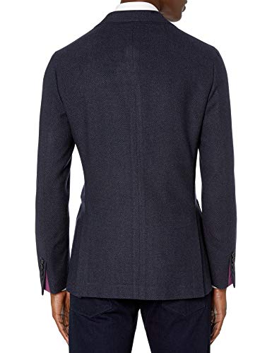 Robert Graham Men's Clark Woven Sportcoat, Navy, 40 #TOP1