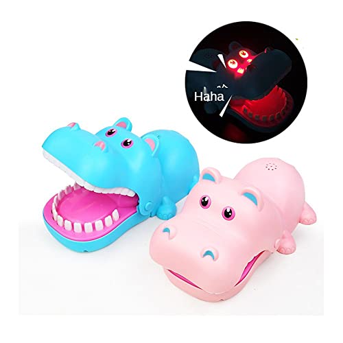 BAUT Brinquedo assustador de crocodilo engraçado piadas brinquedo jacaré chaveiros jogo dedo (crocod