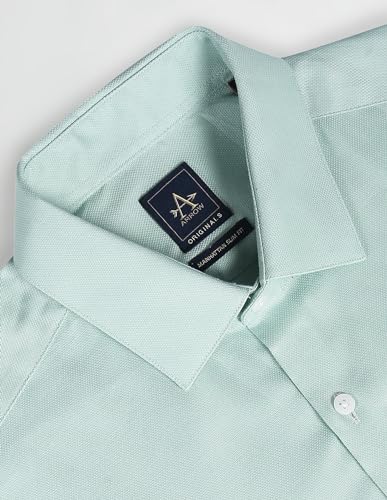 Image of Arrow Slim Fit Mens Formal Shirt - 100% Cotton, Breathable & Comfortable, Full Sleeves Shirts for Men