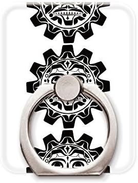 Amazon スマホリング クリアタイプ ネイティブ デザイン 落下防止 スマートフォン タブレット を指1本で守る スタンド機能付き 360 回転 ホールドリング 通販