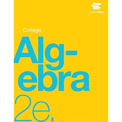 College Algebra 2e by OpenStax