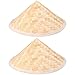 HEALLILY 2Pcs Bambus Sonne Hut Kegel Garten Angeln Hut Eigenschaften Hand- Woven Orientalischen Stil für Kinder Kinder