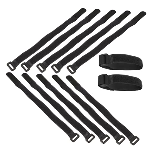 Angoily 60pcs under Desk Cable Management Straps Reusable Cable Ties for Cord Organization Tie Straps for Home Office miniatura 7