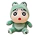 Le nouveau Crayon Shin-chan transformé en un dinosaure en peluche poupée oreiller chiffon poupée jouet pour enfants cadeau d'anniversaire taille 30CM