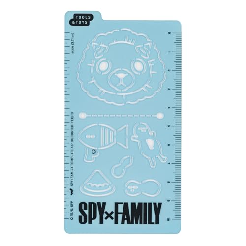 Hobonichi Techo Accessories Spy X Family: Hobonichi Stencil - Spy X Family