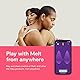 We-Vibe Melt Klitoris-Sauger für Paare - Klitoris Vibrator mit 12 Intensitätsstufen - Wasserdichter Druckwellenvibrator - App-kompatibel - Aufladbares Sexspielzeug für Frauen - Coral