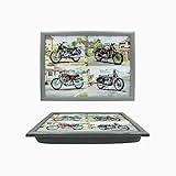 Leonardo Collection Classic Motorbikes Laptray - Motorcycle Lovers TV Dinner Lap Tray