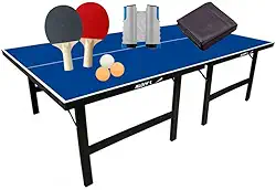 MESA PING PONG MDP 15mm 1001 KLOPF + Kit Completo 5091 + Capa