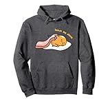 Gudetama 'Leave Me Alone' Bacon Blanket Hoodie Pullover Hoodie