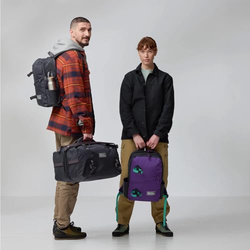 Image of Fjallraven Vardag Backpack 17 - Classic Daypack, Recycled Fabric Construction - School, Travel, Coal Black, One Size