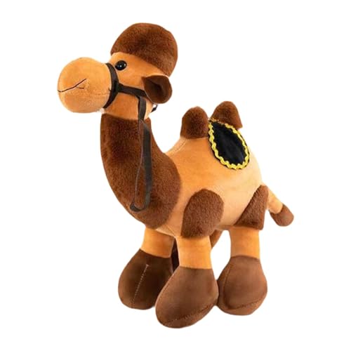 MERISHOPP Desert Camel Plush Toy Cartoon Animal Doll for Living Room Party Favor Couch 40cm| Soft Toys for Babies | Teddy Bear Deal