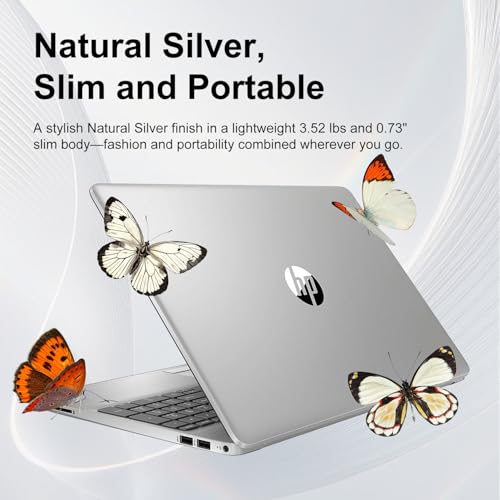 Image of HP Touchscreen 15.6 inch FHD Business Laptop Computer | 2026 Edition | AMD Ryzen 5 (Up to 4.3GHz) | 8GB DDR5 RAM, 512GB PCIe SSD | AI Copilot Key | Windows 11 with Office 365 for The Web • w /o Mouse