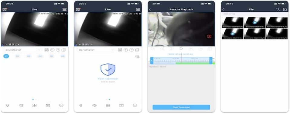 Eyemax SuperLive Plus T Series 4CH 4K CCTV DVR System Suport Cameras Upto 8MP, 4K,for HD-TVI, HD-CVI, HD-AHD, 960H Analog Cameras -2TB HDD-