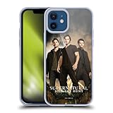 Head Case Designs Officially Licensed Supernatural Sam, Dean & Castiel 2 Key Art Soft Gel Case Compatible with Apple iPhone 12 / iPhone 12 Pro