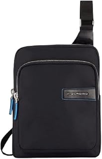 PIQUADRO tracolla in tessuto 100% riciclato