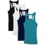 Black, White, Navy,teal