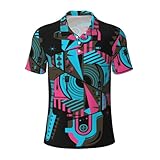 Description du design : ce polo pour homme présente un design imprimé intégral et est fabriqué en tissu piqué 100 % polyester, qui convient à la plupart des hommes adultes. Le style polo classique combiné à des éléments imprimés tendance permet de créer facilement un look tendance unique.