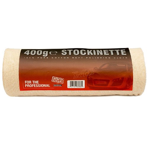 Martin Cox Stockinette 100% Pure Grade A Super Soft Cotton Polish Mutton Cloth Muslin, 400gm