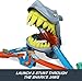 Hot Wheels Toy Car Track Set, City Shark Chomp Beach Playset with 1:64 Scale Die-Cast Vehicle. 2 Ways to Play, Knock Out The Shark or Get Eaten