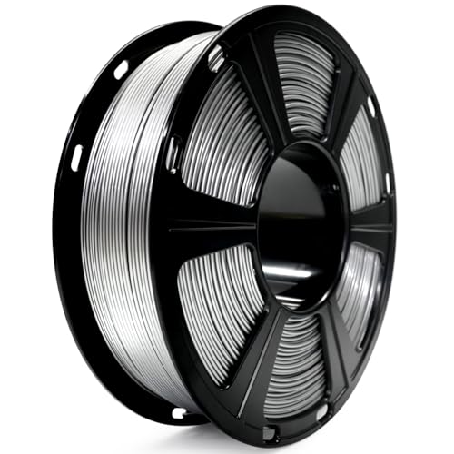 Image of GIANTARM PETG Filament 1.75mm 1Kg(2.2lb), Metallic Silver Filament PETG for 3D Printer, ±0.02mm Accuracy, High Precision, Strong Toughness, Neatly Wound & Moistureproof, Metal Silver