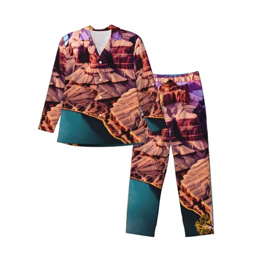 Pyjama homme manches longues anti-froid pour un sommeil réparateur 2 pièces