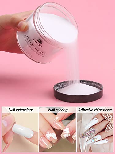 120g/4.23oz White Acrylic Powder - Image 4