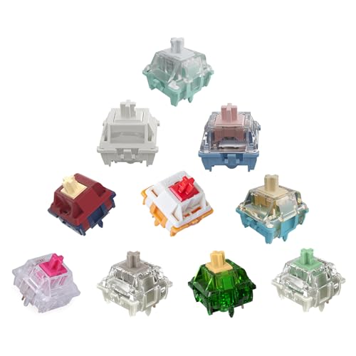 Zjmehty Gateron Series New Mechanical Keyboard Switches Sample Pack 20pcs