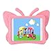 Feitenn for iPad case for Kids, 3D Cartoon Butterfly Non-Toxic EVA Light Weight Kid Proof Shockproof case with Kickstand for ipad 5/ ipad 6 /ipad pro 9.7/ New iPad 2017 (Pink)