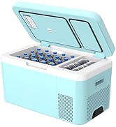 Megiu 12 Volt Car Refrigerator Dual Zone 25 Quart Portable Freezer 12V Fridge Compressor Cooler 1...