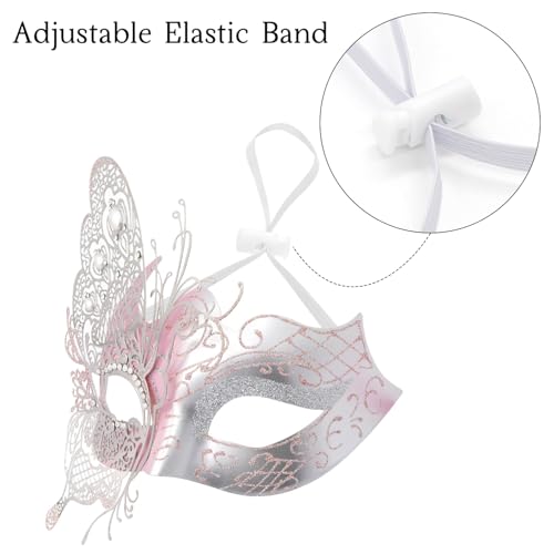 Coddsmz Mysterious Venetian Butterfly Lady Masquerade Halloween Party Mask Evening Prom Ball Mask Bar Costumes Accessory