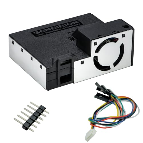 SEN55 Environmental Sensor Node for PM2.5, VOC, NOx, Humidity, Temperature, Air Quality, I2C