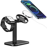 【Machen Sie Ihren Desktop aufgeräumt】Die klaren Linien und das modernistische Design des iWatch-Ladehalters machen ihn zu einem exquisiten Kunstwerk in Ihrem Zuhause oder Büro. Dieser iWatch-Ladeständer kann Ihr Produkt schnell und ordentlich aufladen und befreit Sie von unordentlichen Kabeln und unordentlichen Tischen.