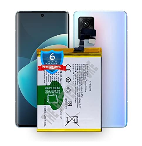 Image of THE BATTERY STORE Original B-P1 Battery for Vivo X60 Pro Batt-ery with 6 Month Warranty and high capcity Batt*ery Backup Carefully Check Your Phone Model and Purchase(for VIVO B-P1)