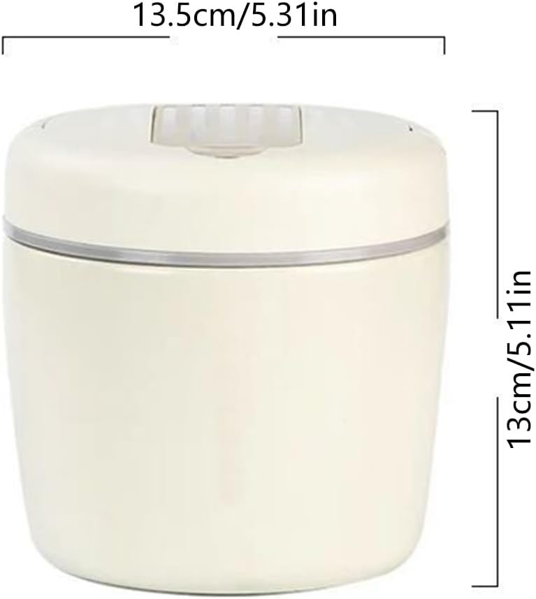Wide Mouth Insulated Food Jar Stainless Steel 1.2L Capacity Lunch Container for Soups Stews and Salads Stainless Lunch Box