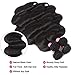 UNice Hair Brazilian Body Wave Human Hair 1 Bundle 22 inch 100% Unprocessed Virgin Human Hair Weave Extensions Natural Black Color Can be Dyed and Bleached