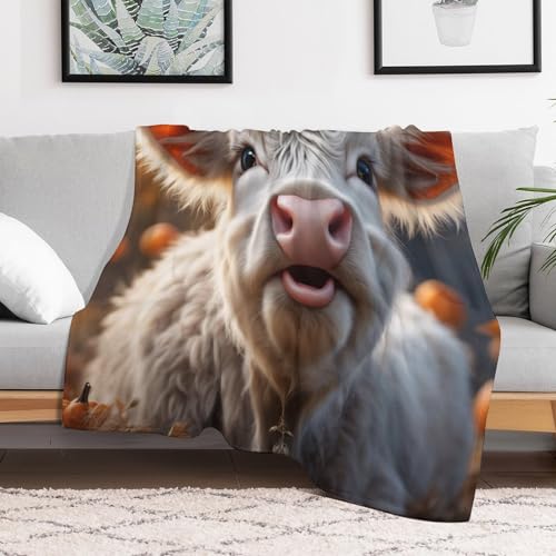 Couverture moelleuse vache en flannel 100% de qualité supérieure pour lit et sofa - 3