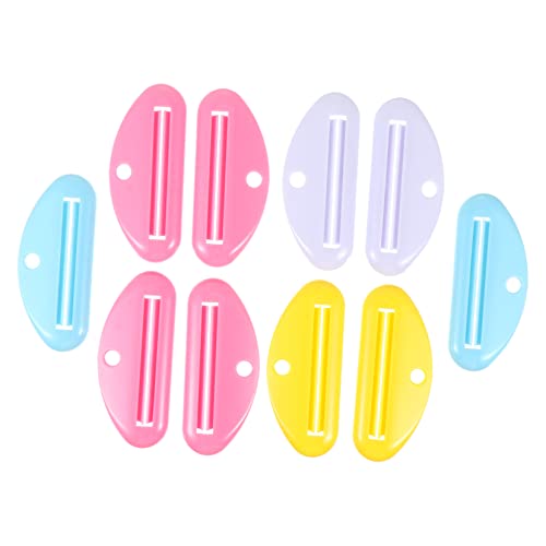 NOLITOY Rolling Tube Toothpaste Dispenser Toothpaste Squeezer Rollers for Home and Bathroom