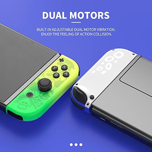 FZPYZO Switch Controller for Nintendo Switch, Replacement Switch Controllers Left and Right Wireless Switch JoyPad Controller Support Vibration/Screenshot/Wake Up. [nintendo_switch] (Colorful) - 5