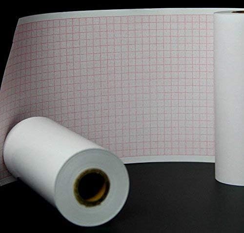 Thermal paper Roll ECG Paper 110mm*20M for CE Marked Digital 12 Leads 3/6 Channel ECG Machine ECG600G Insulation Paper