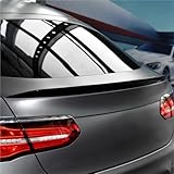 Trunk Spoiler For Benz For GLC Coupe C253 GLC260 300 2016-2022 Car Rear Trunk Roof Spoiler Splitter Rear Spoiler Cap Rear Boot Lip(Glossy Black) - Image 7