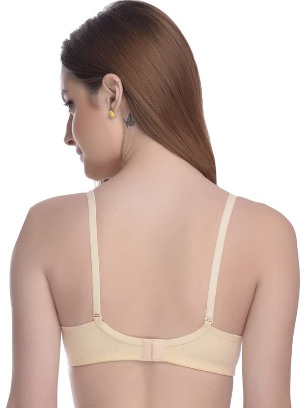 Image of Women Cotton Lightly padded Wire Free Seamless Bra Pack of 1