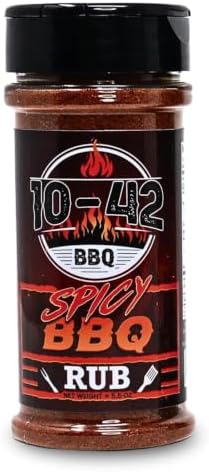 10-42 Spicy BBQ Rub 5.5 oz | Hot Dry Rub for Grilling & Smoking